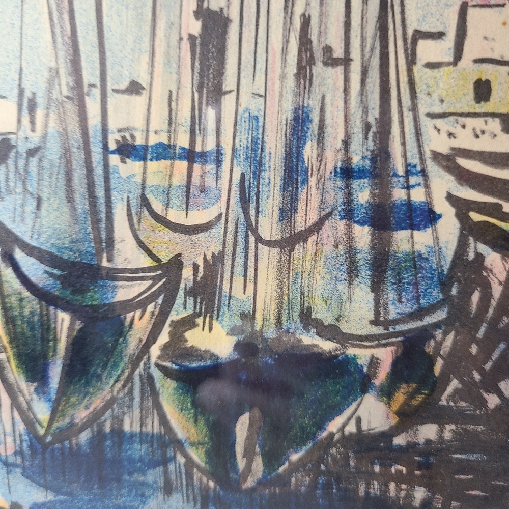 Joseph Kossonogi "Jaffa II" Signed Numbered Lithograph Print - Picture 4 of 11